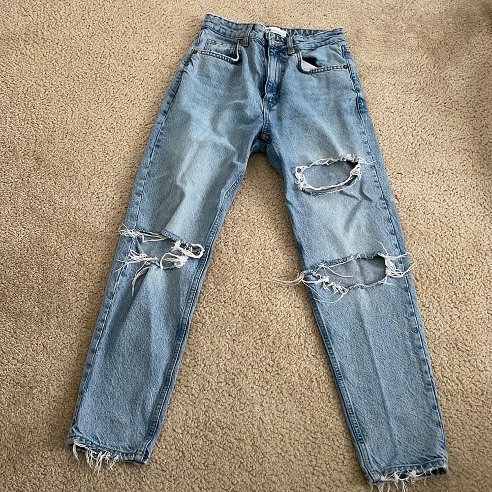 Zara Mom Jeans